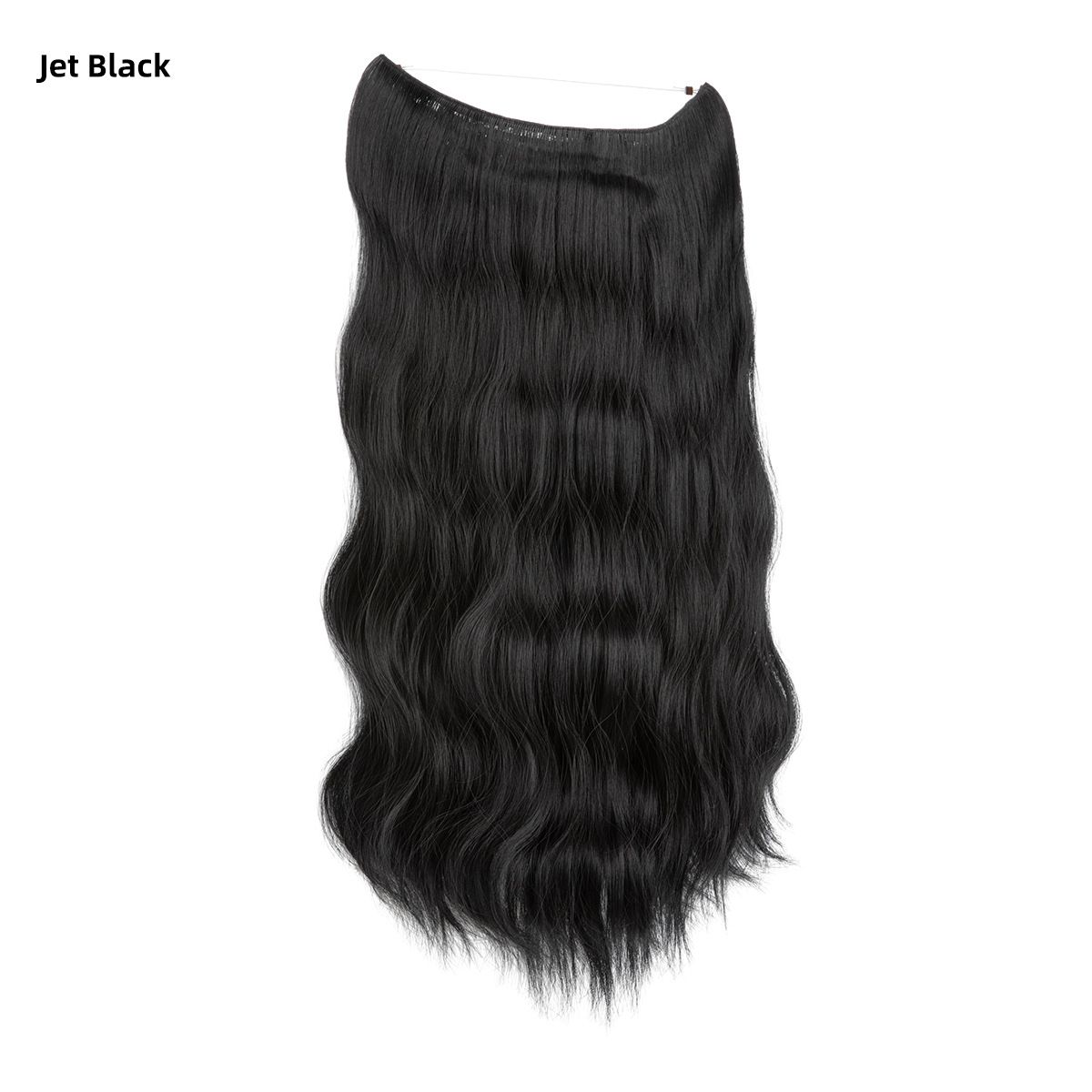 Women's One - Piece Hair Extension Synthetic Wig - Long Wavy Curly Hair Seamless Hairpiece for Fashionable Ladies
Fashion wig, female wig piece, one-piece hair piece, large wave long curly hair