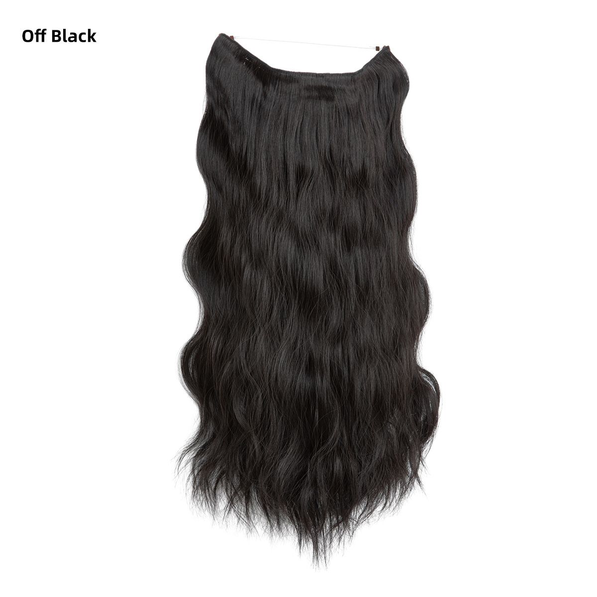 Women's One - Piece Hair Extension Synthetic Wig - Long Wavy Curly Hair Seamless Hairpiece for Fashionable Ladies
Fashion wig, female wig piece, one-piece hair piece, large wave long curly hair