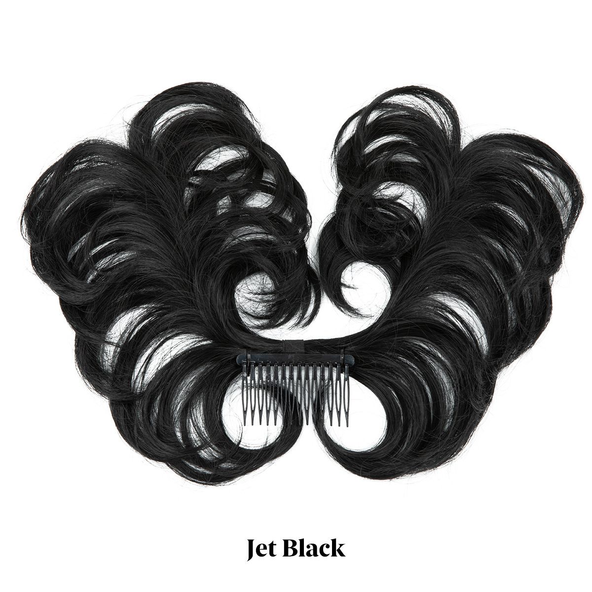 Women's Synthetic Curly Hair Bun Extension with Clip + Wavy Side Hair Pieces Set, Voluminous Messy Bun Hairpiece & Side Hair Extensions for Easy Quick Updo Styling, Hair Accessories for Daily Wear