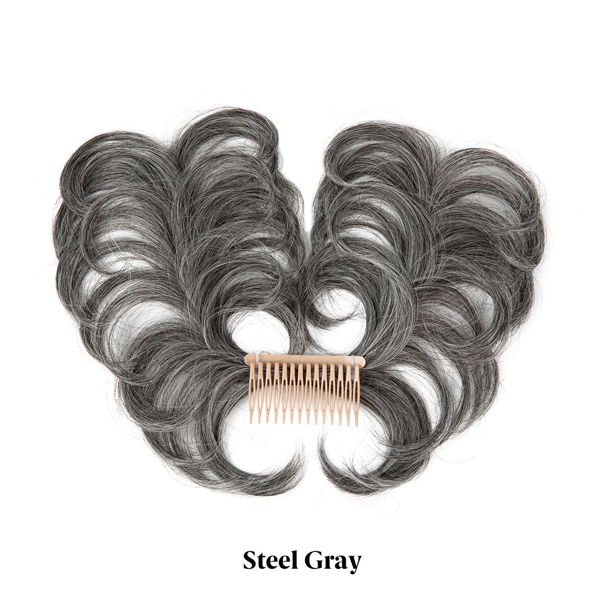 Women's Synthetic Curly Hair Bun Extension with Clip + Wavy Side Hair Pieces Set, Voluminous Messy Bun Hairpiece & Side Hair Extensions for Easy Quick Updo Styling, Hair Accessories for Daily Wear