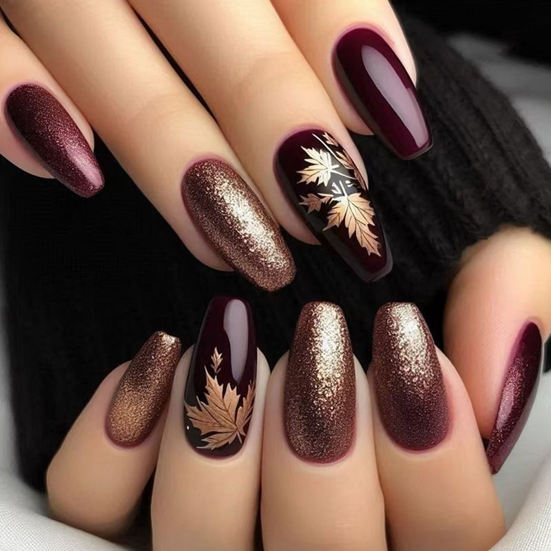 Ms.Miemie 24pcs Fake Nails Reusable Stick On Nails Press on Full Cover False Nail Tips with Jelly Stickers Makeup Accessorise view 3