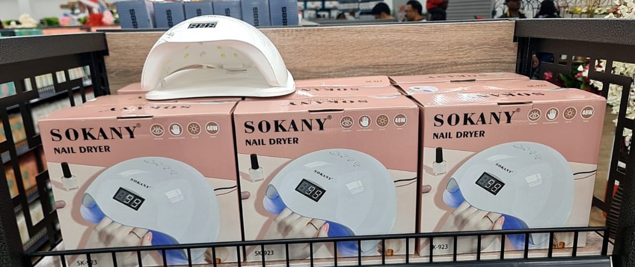 Sokany Professional Curing Nail LED UV Lamp Nail Gel Polish Dryer. easy to use without pressing any button.