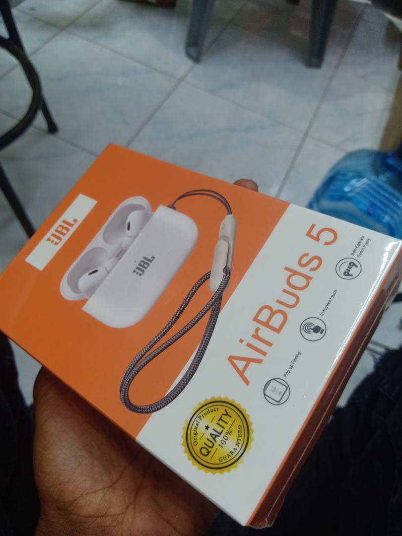 BRAND NEW!!! JBL Airpods Airbuds 5Jbl Airpods Airbuds 5 Bluetooth Headsets Wireless Pods Pro Earpods Earphones