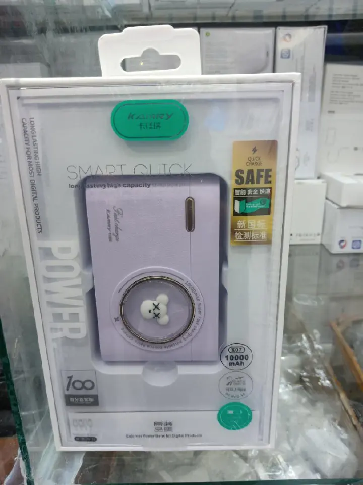 NEW FLASH SALES!! 10000mAh KAMRY POWER BANK Super fast charging portable source retro camera with Smart Quick Long Lasting Capacity