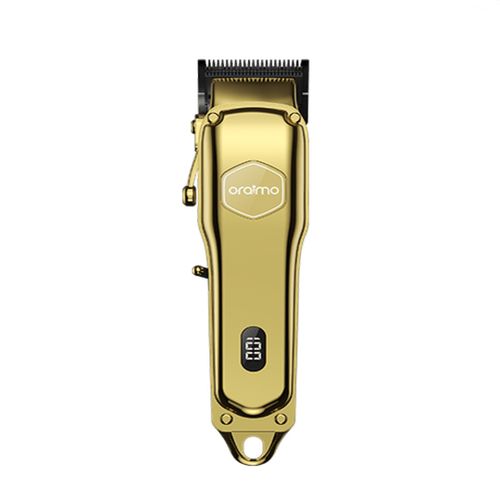 Oraimo PROFESSIONAL HAIR SMART CLIPPER 2 GOLD.a premium professional hair clipper designed for precision, power, and long-lasting performance. Perfect for barbers and home use.