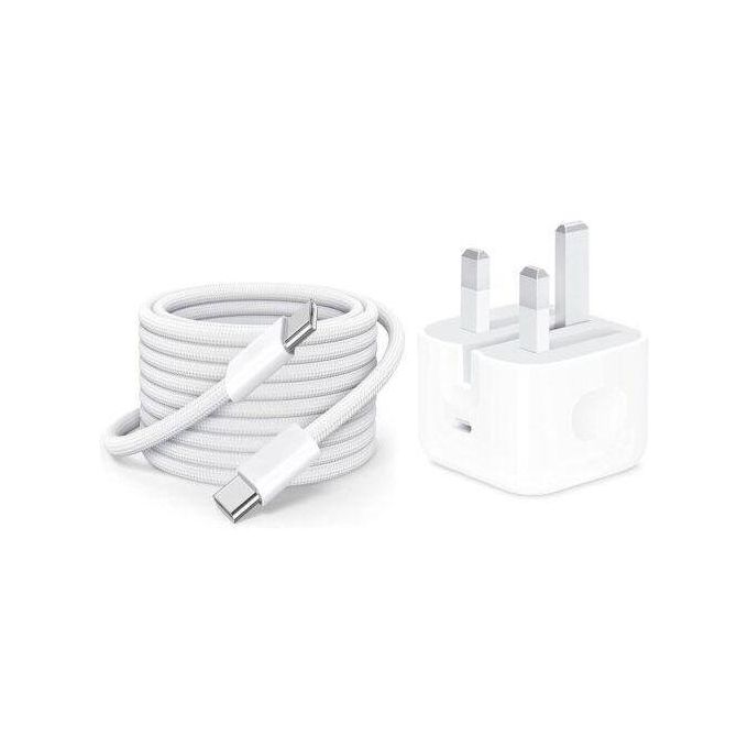 Apple Apple. iPhone 15 Pro/15 Pro Max Charger, 35W USB C Charger with USB-C to C Fast Charing/Data Cable