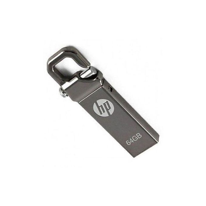 HP 64GB Flash Disk V250W With Clip – Silver | Original Flashdrive, USB Memory Stick, Flashi ya Kuhifadhi Data, Computer & TV Storage