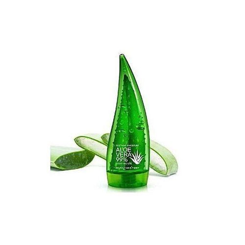 Fruit of the Wokali  Aloe Vera 99% Natural Aloe Vera Soothing Gel - 120ml | Aloe Vera Gel for Face and Body Hydration