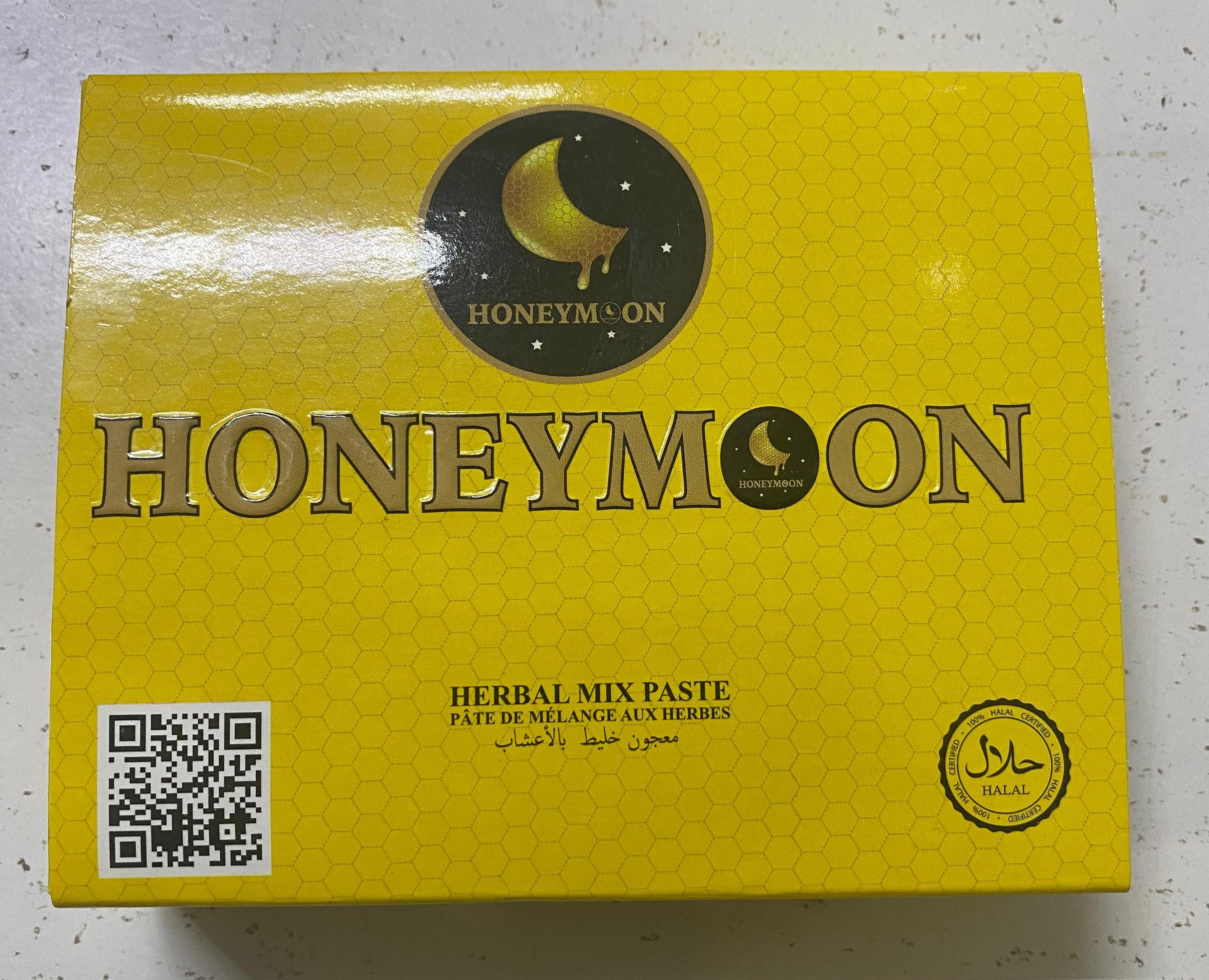 HONEYMOON HERBAL MIX PASTE 10 PACKS OF 15g Each