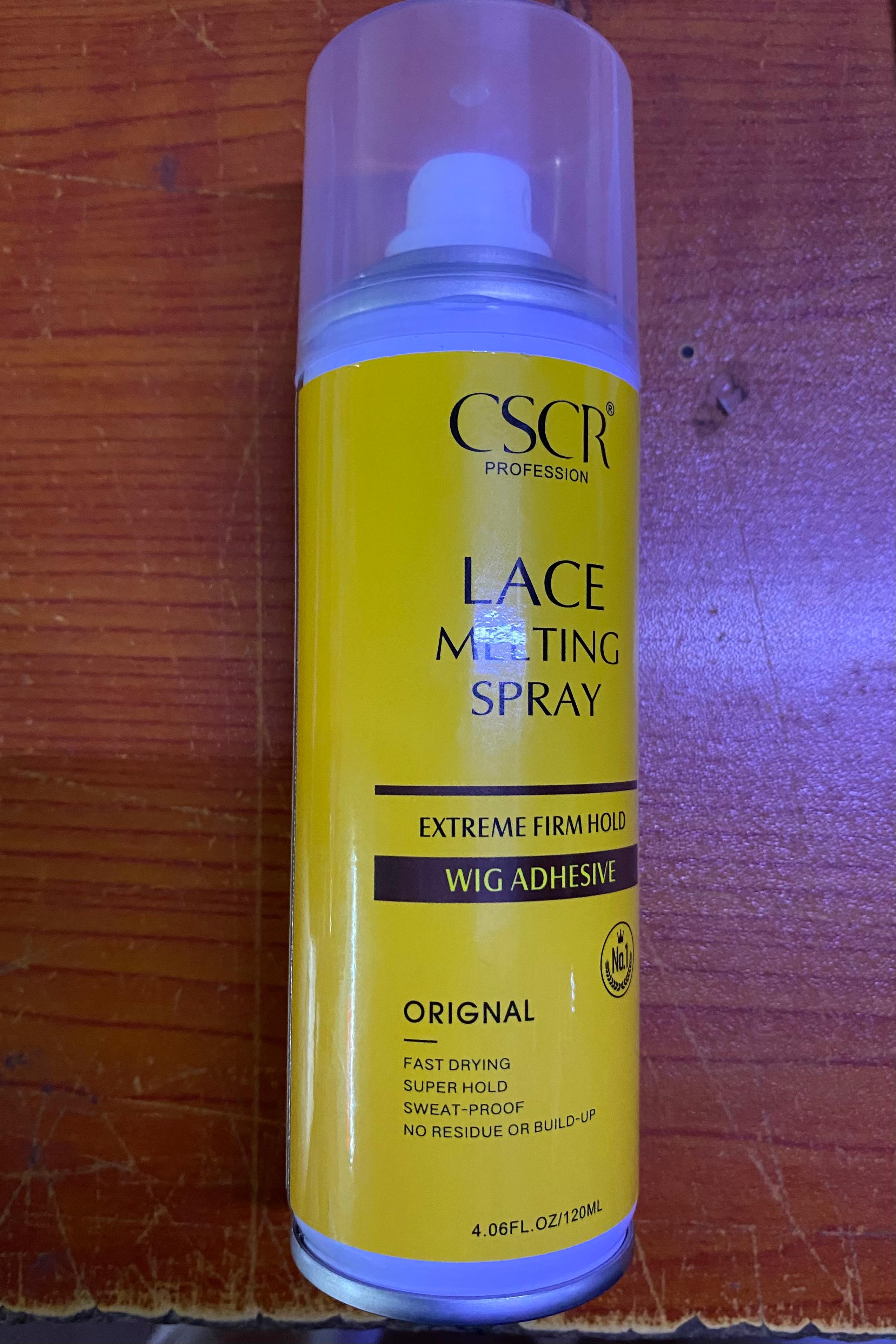CSCR Lace Melting Spray - Extreme Firm Hold Wig Adhesive