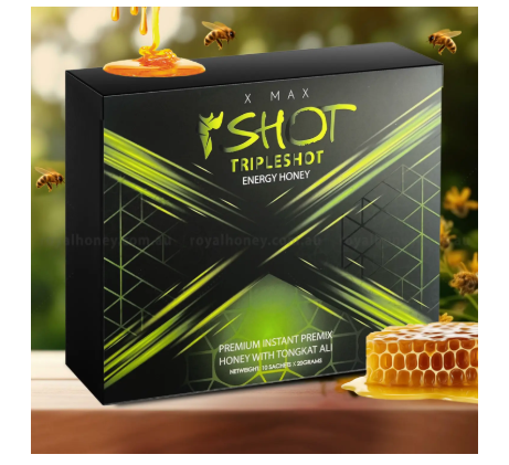 X MAX TRIPLESHOT ENERGY HONEY – Extra High Double Strength