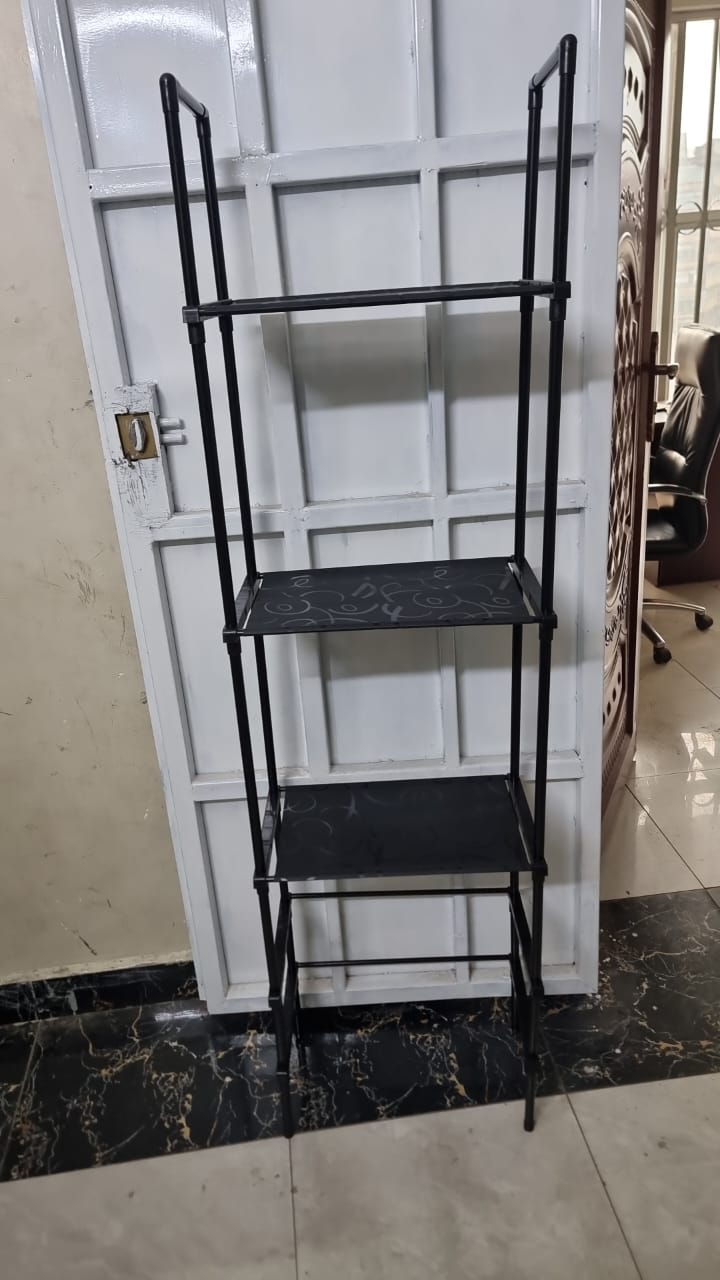 Detachable metallic frame 3 layer pvc canvas WSB3002 Washing machine rack size 69x26x170cm available in black
*👍🏽Detachable metallic frame 3 layer pvc canvas WSB3005 toilet rack s