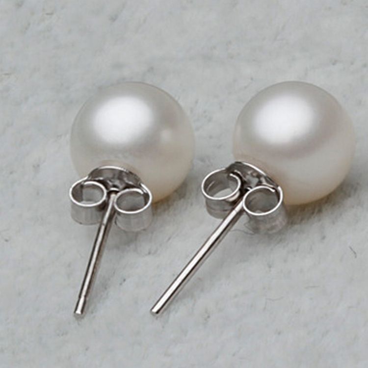 Jewelry Earrings Popular Pearl Pure Silver Earnail Earrings Fashion Earrings for Women 925 Silver Earrings