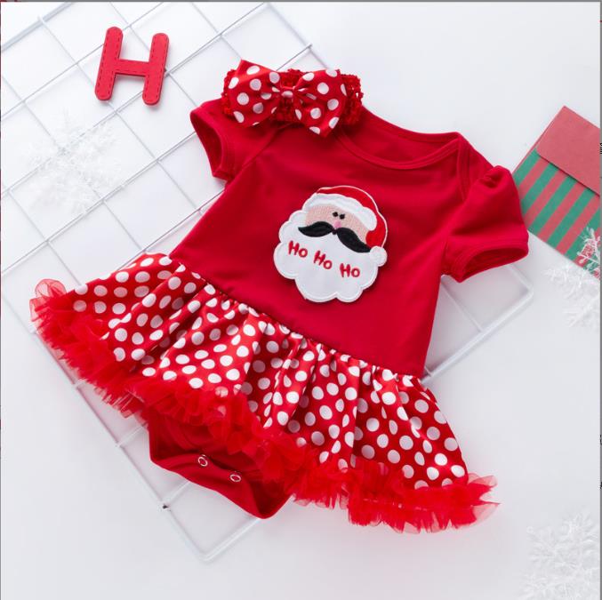 Children's clothing, Christmas gifts, baby dresses, newborn clothes, mesh princess dresses