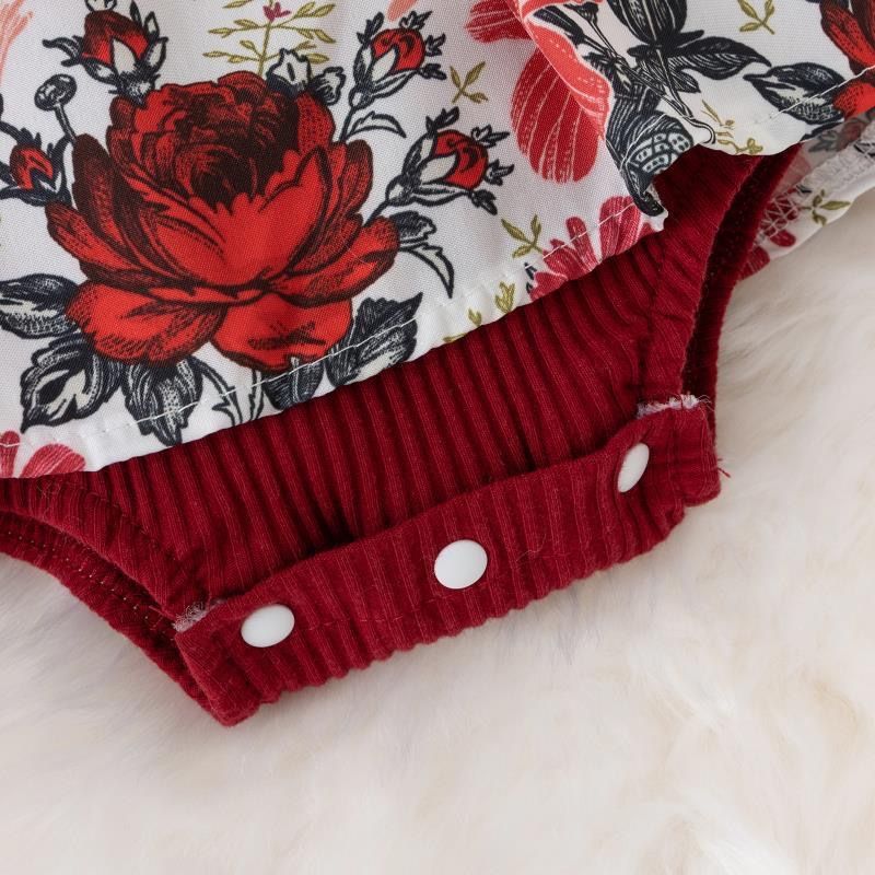 Baby clothes, newborn jumpsuit, baby dress, floral bag, fart clothes, baby crawling clothes