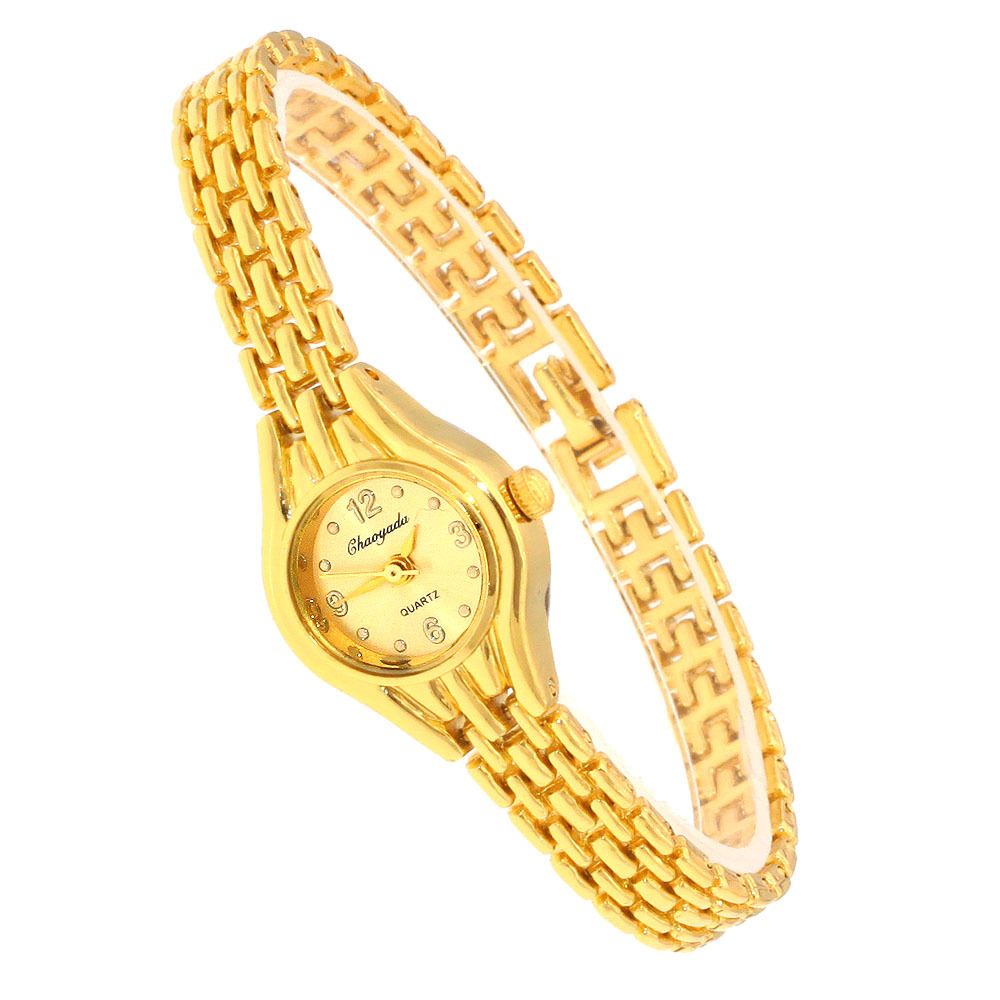 New Fashion Hot Selling Full Love Pendant Bracelet Women's Watch Gold Versatile Creative Bracelet Light Luxury Exquisite Women's Watch Watch