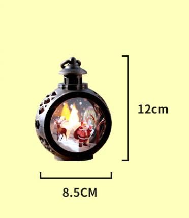 Christmas decorations, vintage night lights, glowing gifts, window displays, desktop decorations, props, atmosphere ornaments