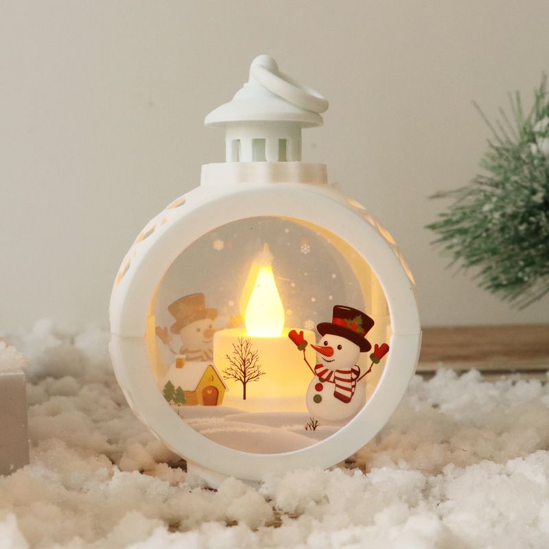 Christmas decorations, vintage night lights, glowing gifts, window displays, desktop decorations, props, atmosphere ornaments