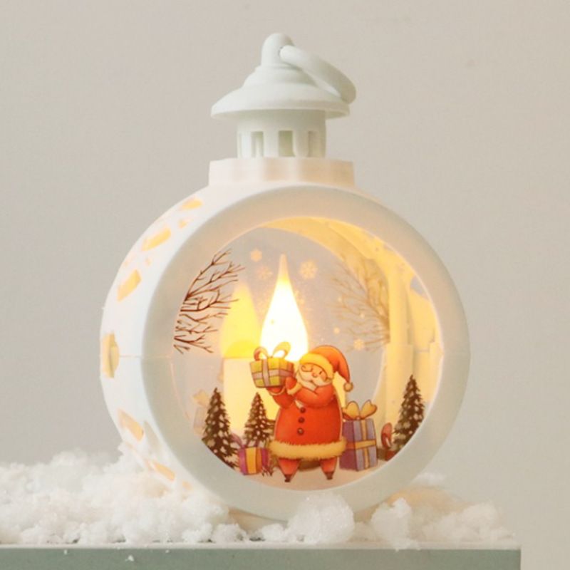 Christmas decorations, vintage night lights, glowing gifts, window displays, desktop decorations, props, atmosphere ornaments