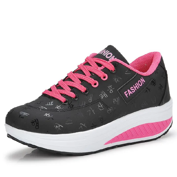 New hot selling outdoor plus size spring summer autumn leather rocking shoes women's shoes sports shoes single shoes