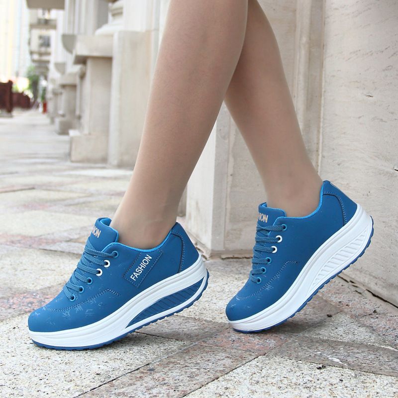 New hot selling outdoor plus size spring summer autumn leather rocking shoes women's shoes sports shoes single shoes