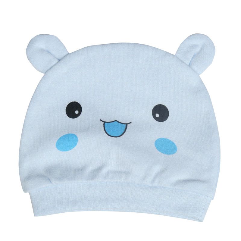 Newborn fetal cap 0-8 months spring and autumn pure cotton baby hat for boys and girls