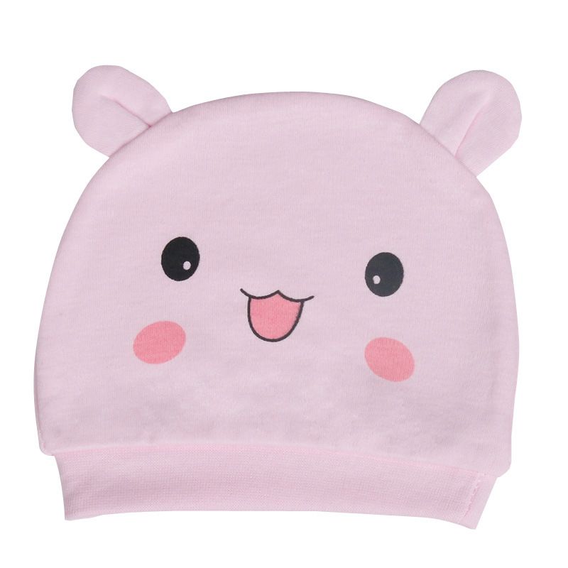 Newborn fetal cap 0-8 months spring and autumn pure cotton baby hat for boys and girls