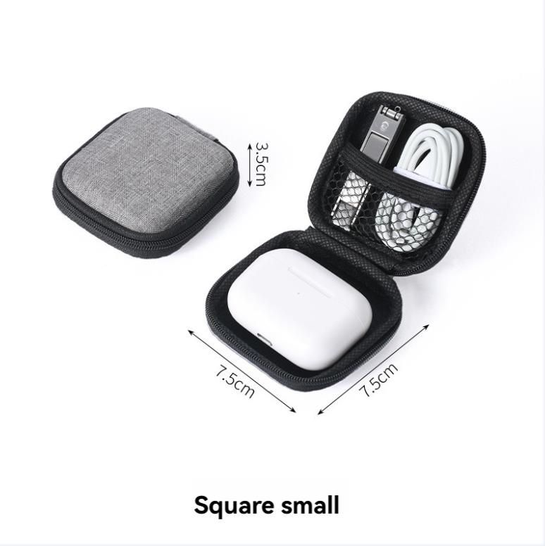 Digital storage bag, portable data cable storage box, charger, power cord, hard disk protection case, headphone, USB drive storage bag