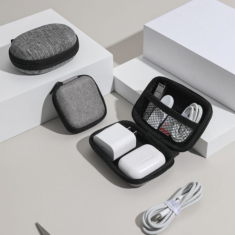 Digital storage bag, portable data cable storage box, charger, power cord, hard disk protection case, headphone, USB drive storage bag