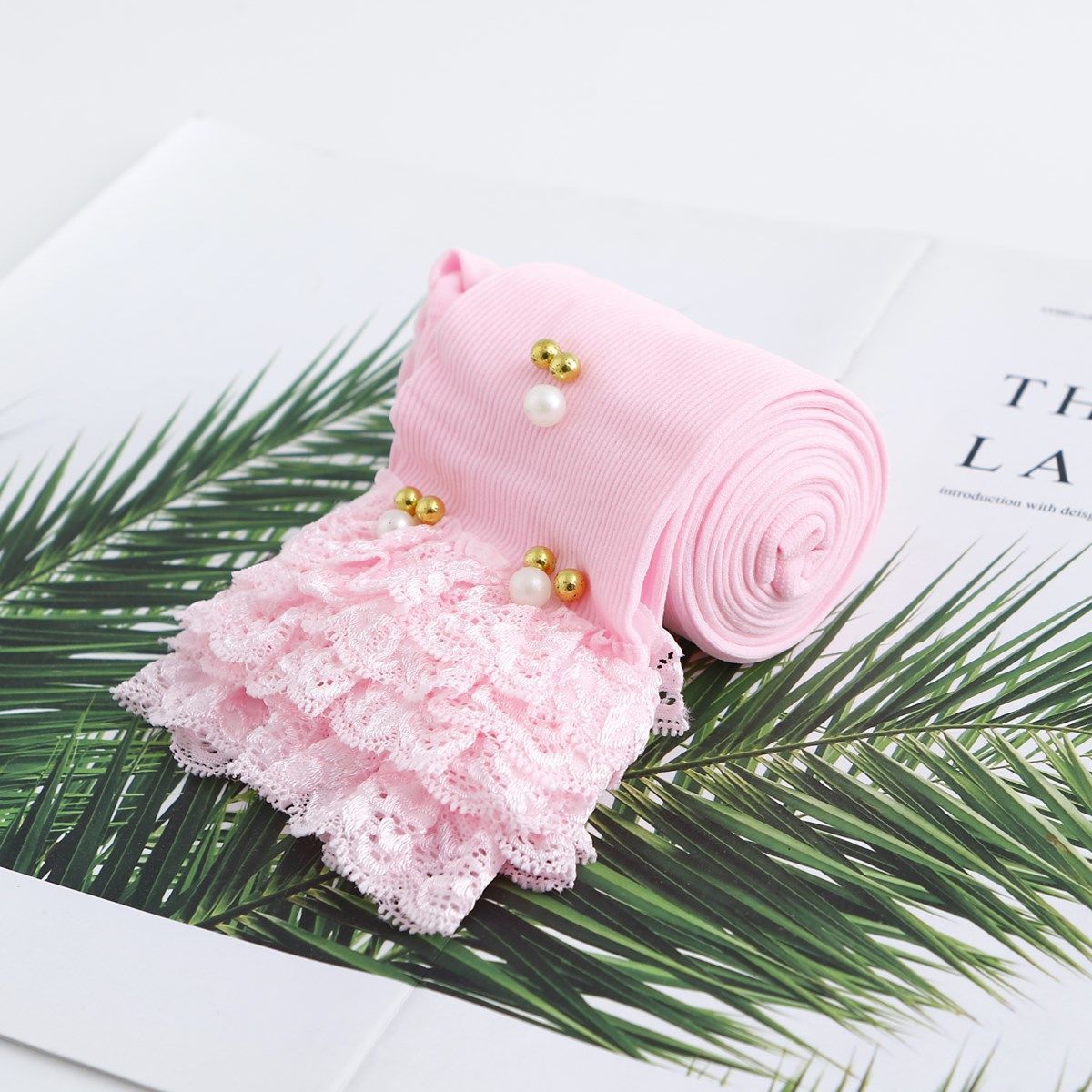 Girls' leggings, spring and autumn styles, baby trendy pants, small and medium-sized children's pants, fashionable and versatile outerwear pants