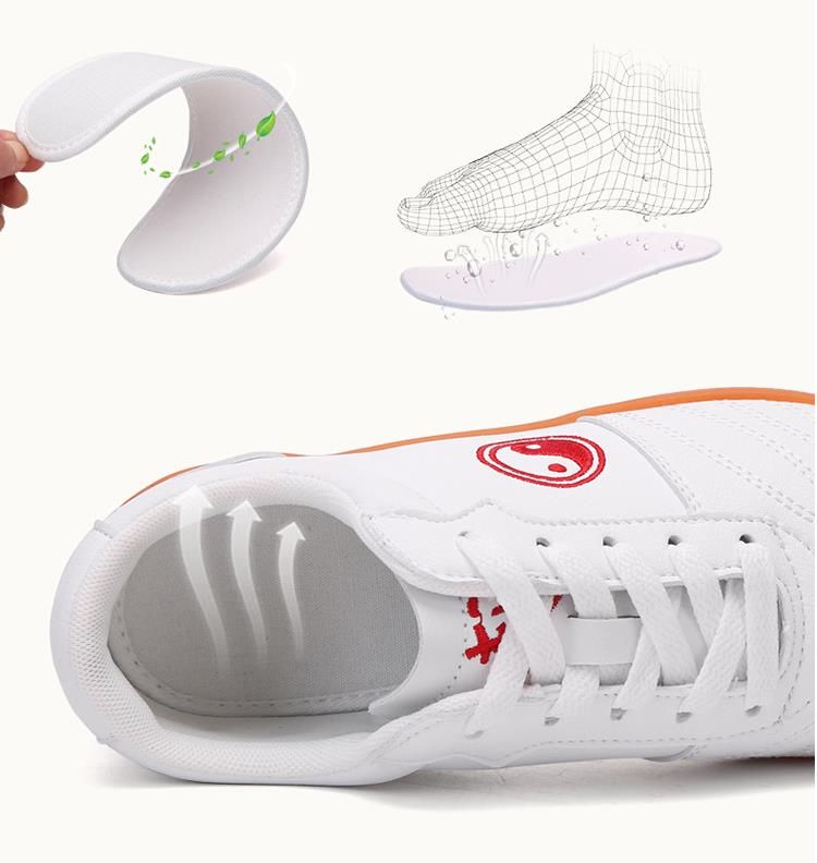 Men's sports shoes, running shoes, cow tendon sole, soft and non slip, Taekwondo and martial arts practice shoes