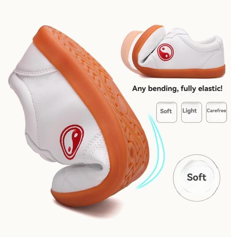 Men's sports shoes, running shoes, cow tendon sole, soft and non slip, Taekwondo and martial arts practice shoes