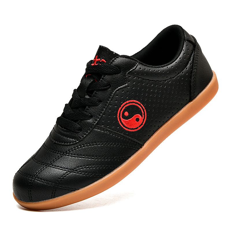 Men's sports shoes, running shoes, cow tendon sole, soft and non slip, Taekwondo and martial arts practice shoes