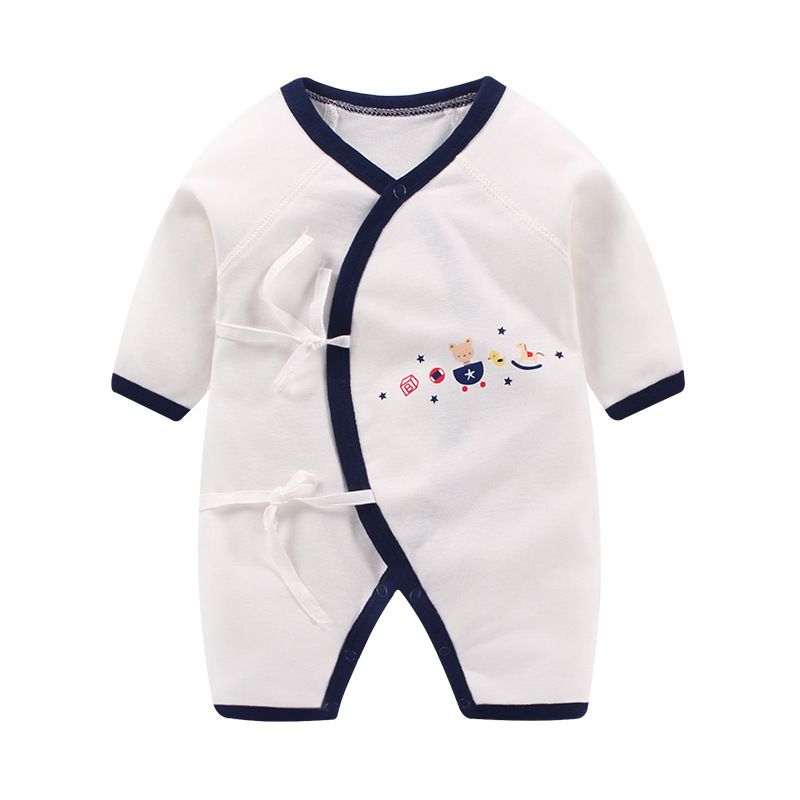 New Butterfly Ha Yi Newborn Baby jumpsuit 0-3-6 months pure cotton baby crawling suit jumpsuit