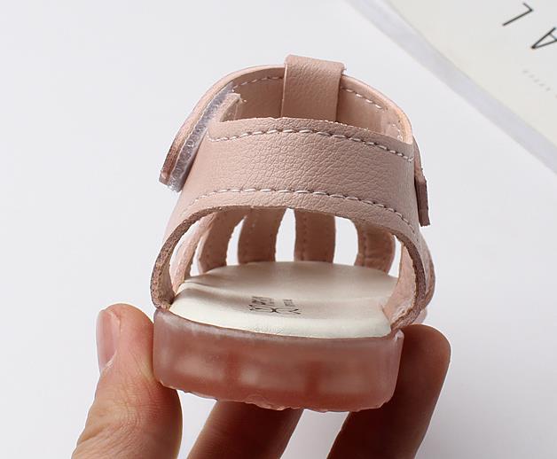 Baby Sandals Summer Baby Sandals Baby Non slip Soft soled Sneakers Princess Shoes Girls' Threaded Sandals