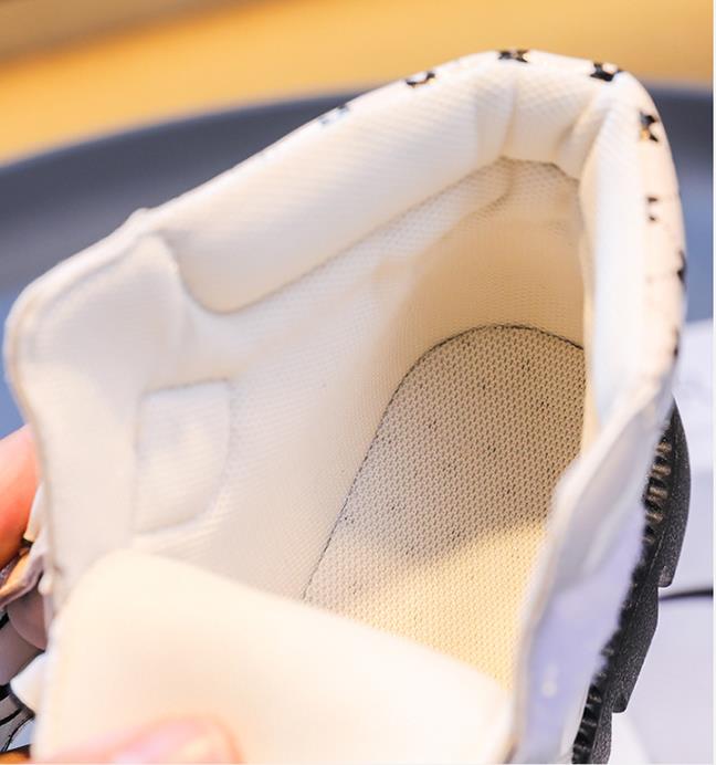 Children's baby leather boots autumn style girls' bow princess boots little girls' short boots anti slip soft sole single boots