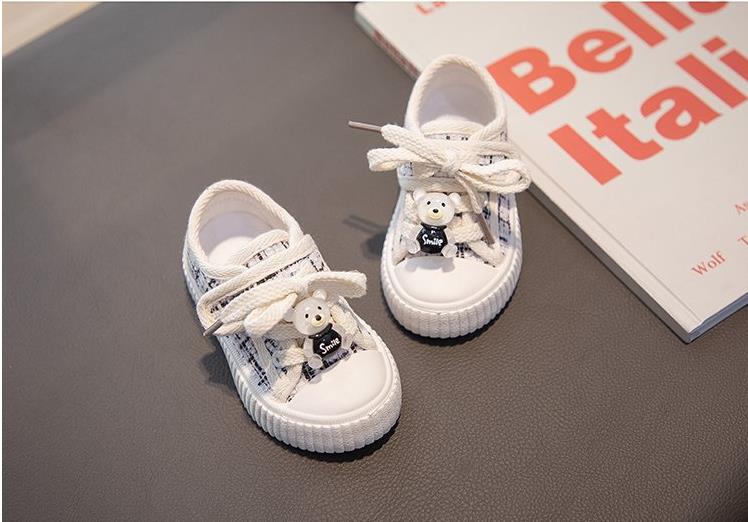 1-3 to 6 years old autumn breathable walking shoes, children's canvas shoes, boys' board shoes, baby shoes, girls' cloth shoes