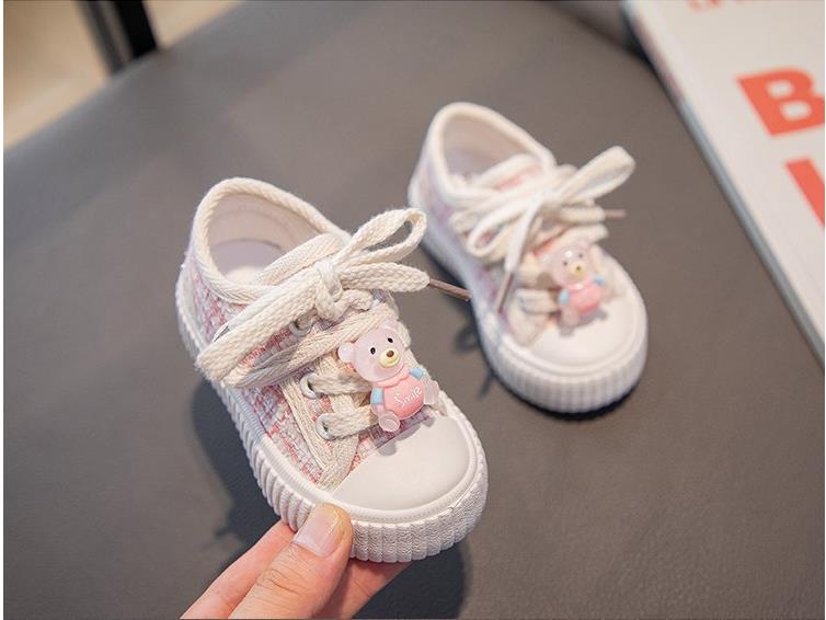 1-3 to 6 years old autumn breathable walking shoes, children's canvas shoes, boys' board shoes, baby shoes, girls' cloth shoes