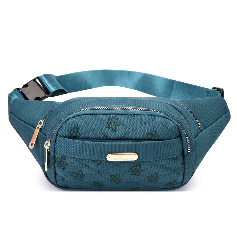 Outdoor women's bag waterproof multi-purpose waist bag embroidered mobile phone coin purse for women