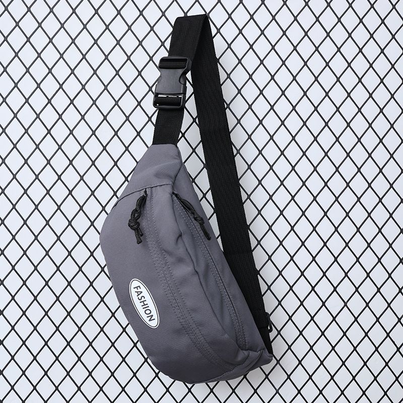 Trendy men's mobile phone waist bag, chest bag, shoulder bag, men's and women's casual sports crossbody bag