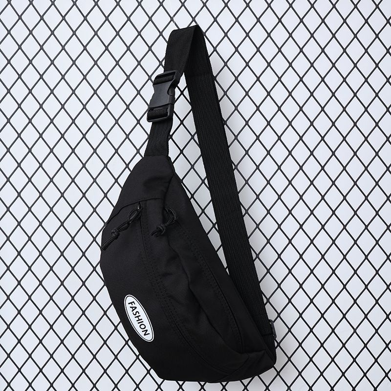 Trendy men's mobile phone waist bag, chest bag, shoulder bag, men's and women's casual sports crossbody bag