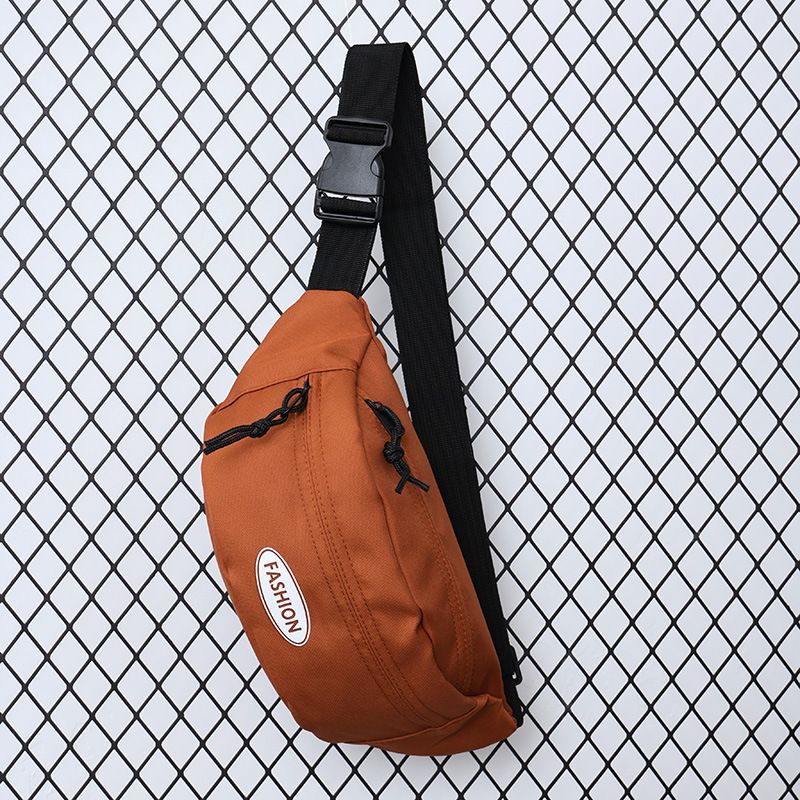 Trendy men's mobile phone waist bag, chest bag, shoulder bag, men's and women's casual sports crossbody bag