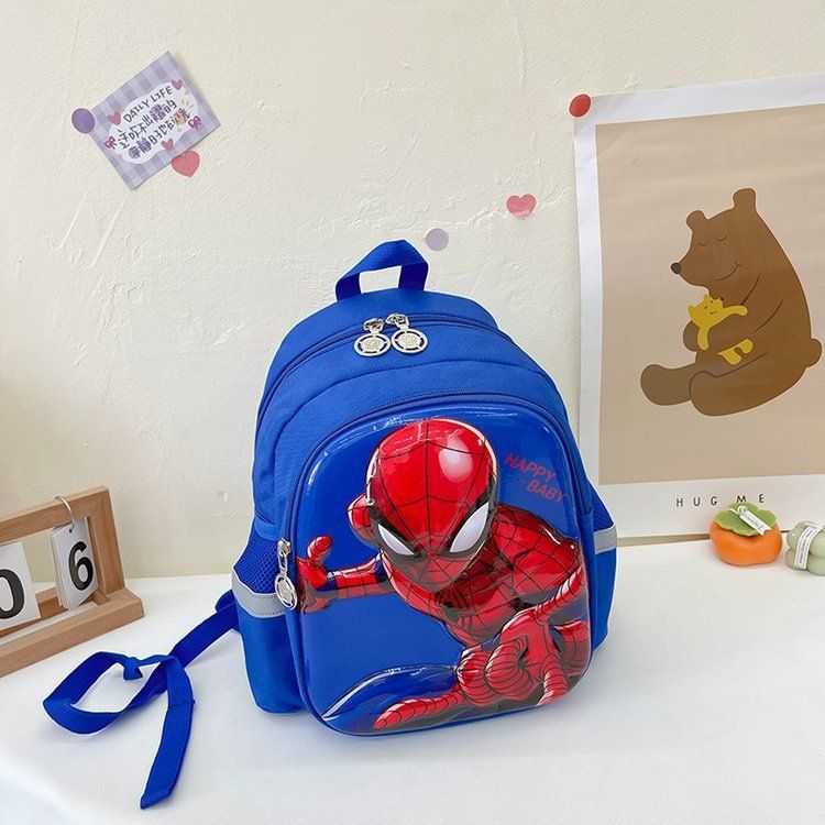 Children's backpack kindergarten boys 3-6 years old boys' backpack cartoon outdoor anti lost backpack
