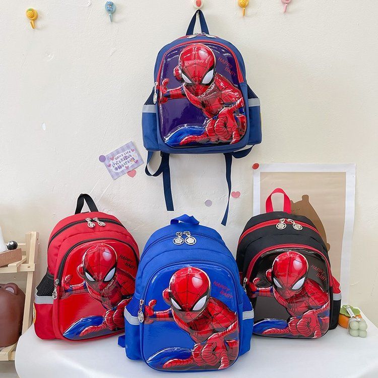 Children's backpack kindergarten boys 3-6 years old boys' backpack cartoon outdoor anti lost backpack
