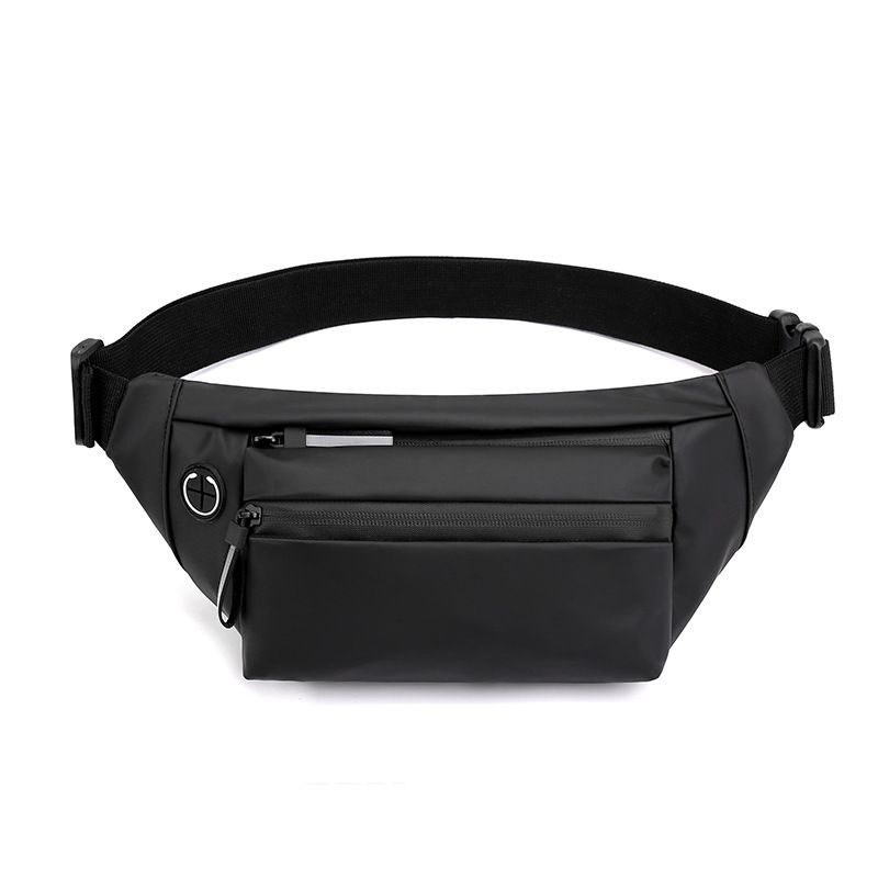 Fashionable men's chest bag, waist bag, sports waterproof crossbody bag, outdoor multifunctional mobile phone bag