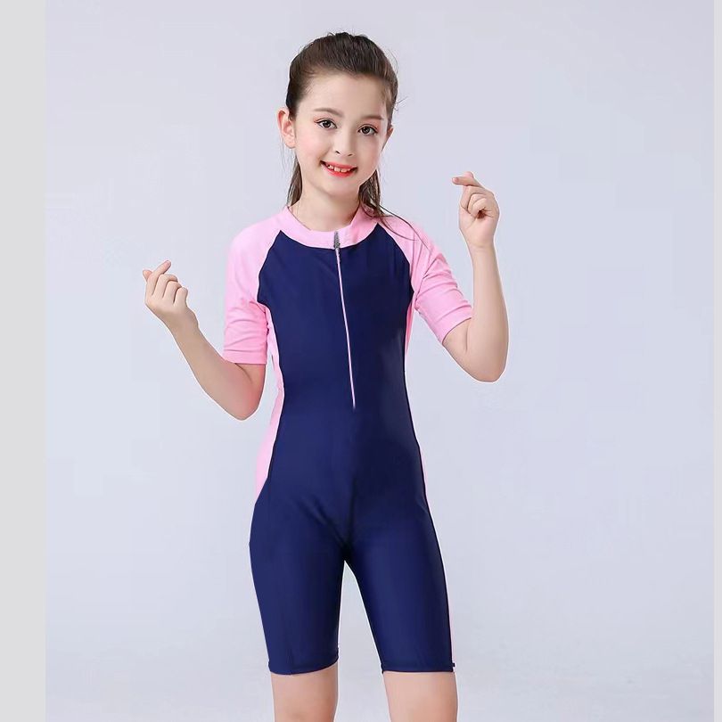4-16 year old children's swimsuit, men's and women's one-piece training suit, swimsuit set for adults, teenagers, and girls