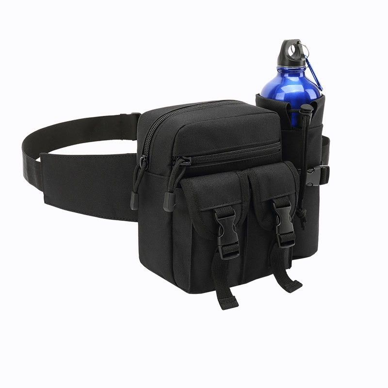 Men's sports kettle waist bag tactical bag outdoor multifunctional women's small waist bag tool shoulder bag cycling travel storage bag