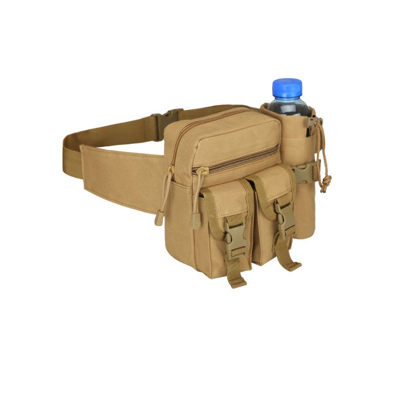 Men's sports kettle waist bag tactical bag outdoor multifunctional women's small waist bag tool shoulder bag cycling travel storage bag