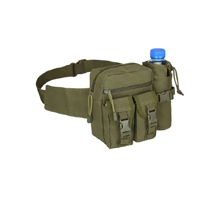 Men's sports kettle waist bag tactical bag outdoor multifunctional women's small waist bag tool shoulder bag cycling travel storage bag