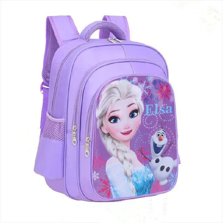 Cartoon backpacks for boys and girls, student backpacks, elementary school girls, kindergarten backpacks